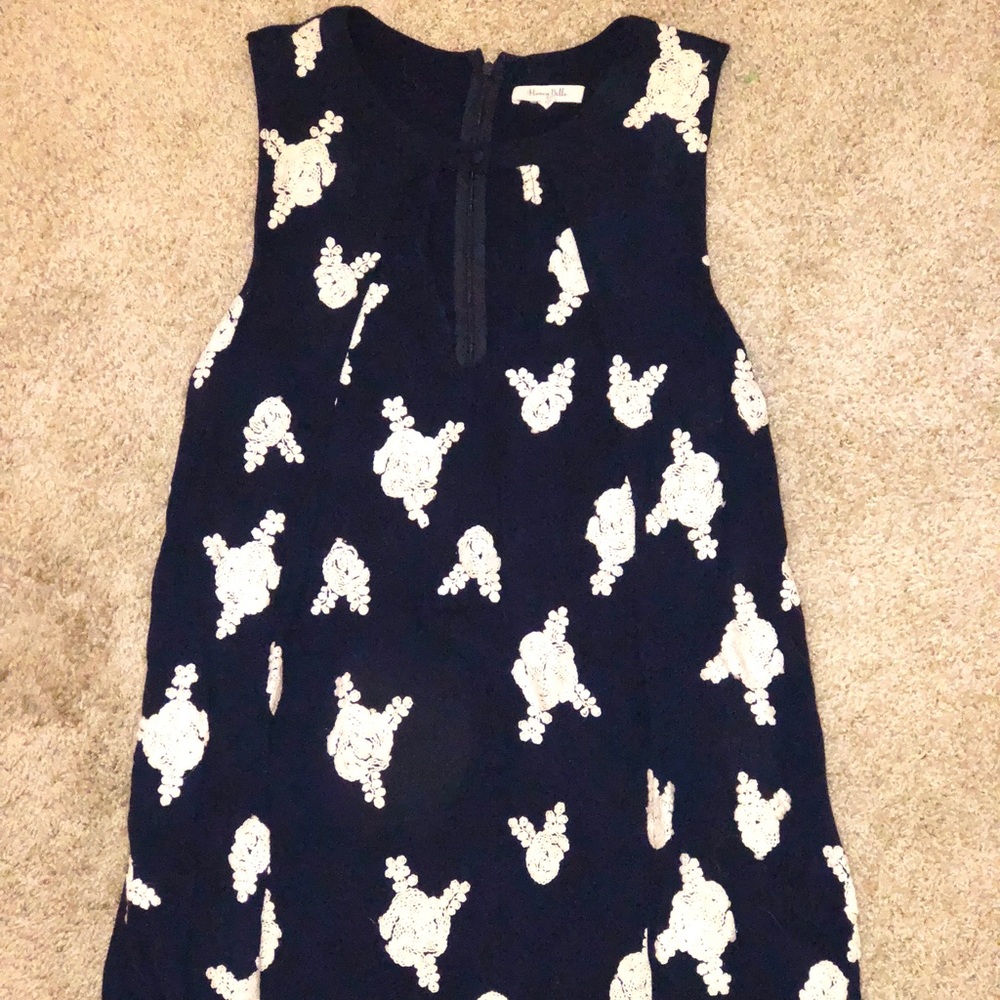 Embroidered Keyhole Tunic Dress. Only worn once!